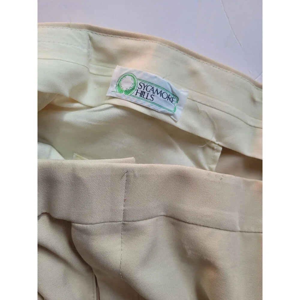 Sycamore Hills Men’s Dress Pants – 38x30 – Beige #F